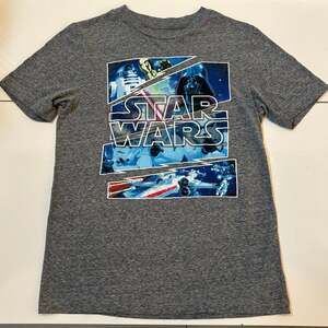 Boys Star Wars A New Hope Movie Poster Graphic T-Shirt Size Large